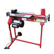 Order a Titan 7 Ton Hydraulic Log Splitter including Stand from Titan Pro Order a The Titan-Pro 7 Ton Electric Log Splitter is an electrically powered hydraulic unit with a 3 horse power 2200 watt power unit, easy to use quiet wood splitter that is an effective and efficient tool designed for heavy duty homeowner use. Built to the very highest standards not only are Titan logsplitters strong, reliable and safe, they are also affordable. Tough wheels provide stability when being transported over uneven terrain. Titan electric log splitters provide optimum user safety with a professional quality build and two hand safety operation. The TP 7 Ton comes with a unique movable stand which provides optimum working height for the user and variable site location possibilities.The machine has an advantage over the 4 Ton electric log splitter and 5 Ton Log cutters that are on the market in that the extra power comes at little or no additional cost.
This unit is a very durable machine and comes with a full One year UK back up service programme.